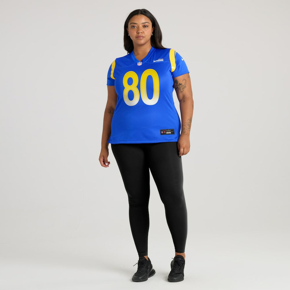 Isaac Bruce Los Angeles Rams Women's Game Retired Player Jersey - Royal