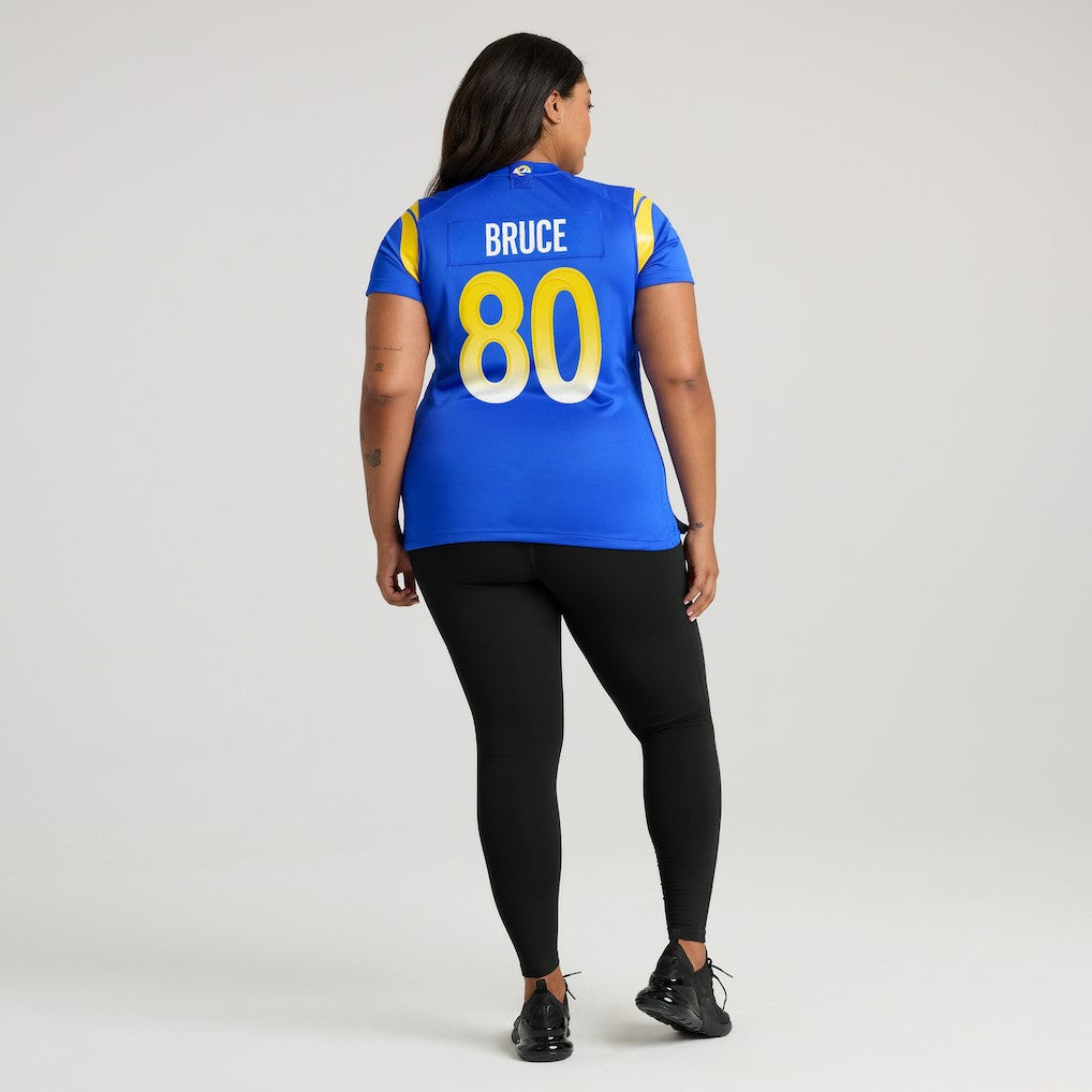 Isaac Bruce Los Angeles Rams Women's Game Retired Player Jersey - Royal