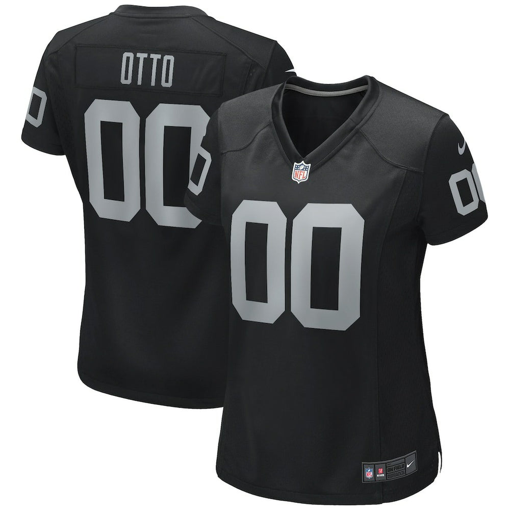 Jim Otto Las Vegas Raiders Women's Game Retired Player Jersey - Black