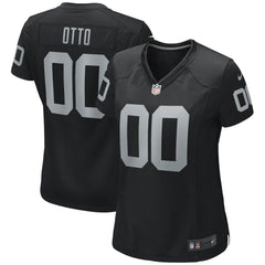 Jim Otto Las Vegas Raiders Women's Game Retired Player Jersey - Black