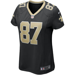 Joe Horn New Orleans Saints Women's Game Retired Player Jersey - Black