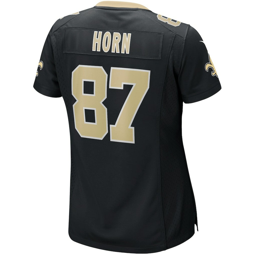 Joe Horn New Orleans Saints Women's Game Retired Player Jersey - Black