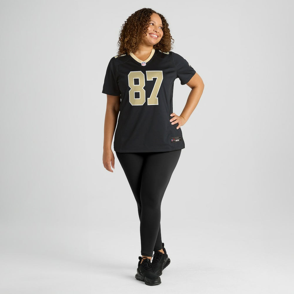 Joe Horn New Orleans Saints Women's Game Retired Player Jersey - Black