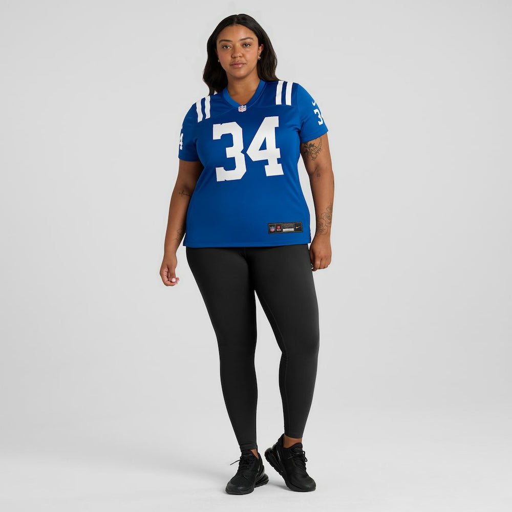 Joe Perry Indianapolis Colts Women's Game Retired Player Jersey - Royal