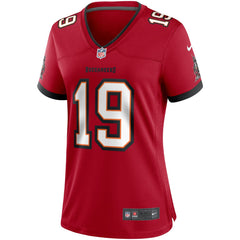 Keyshawn Johnson Tampa Bay Buccaneers Women's Game Retired Player Jersey - Red