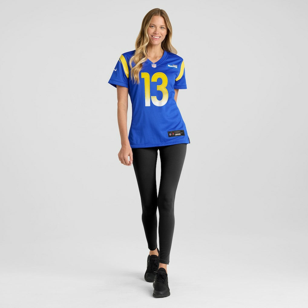 Kurt Warner Los Angeles Rams Women's Game Retired Player Jersey - Royal