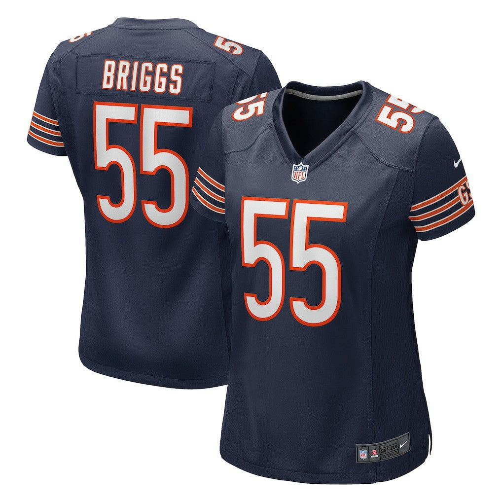 Lance Briggs Chicago Bears Women's Game Retired Player Jersey - Navy
