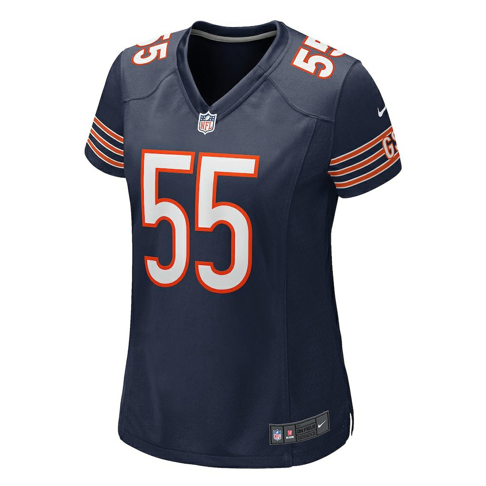 Lance Briggs Chicago Bears Women's Game Retired Player Jersey - Navy