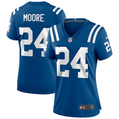 Lenny Moore Indianapolis Colts Women's Game Retired Player Jersey - Royal