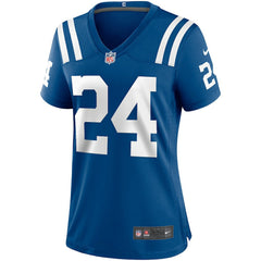 Lenny Moore Indianapolis Colts Women's Game Retired Player Jersey - Royal