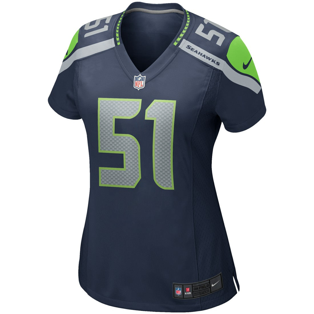 Lofa Tatupu Seattle Seahawks Women's Game Retired Player Jersey - College Navy