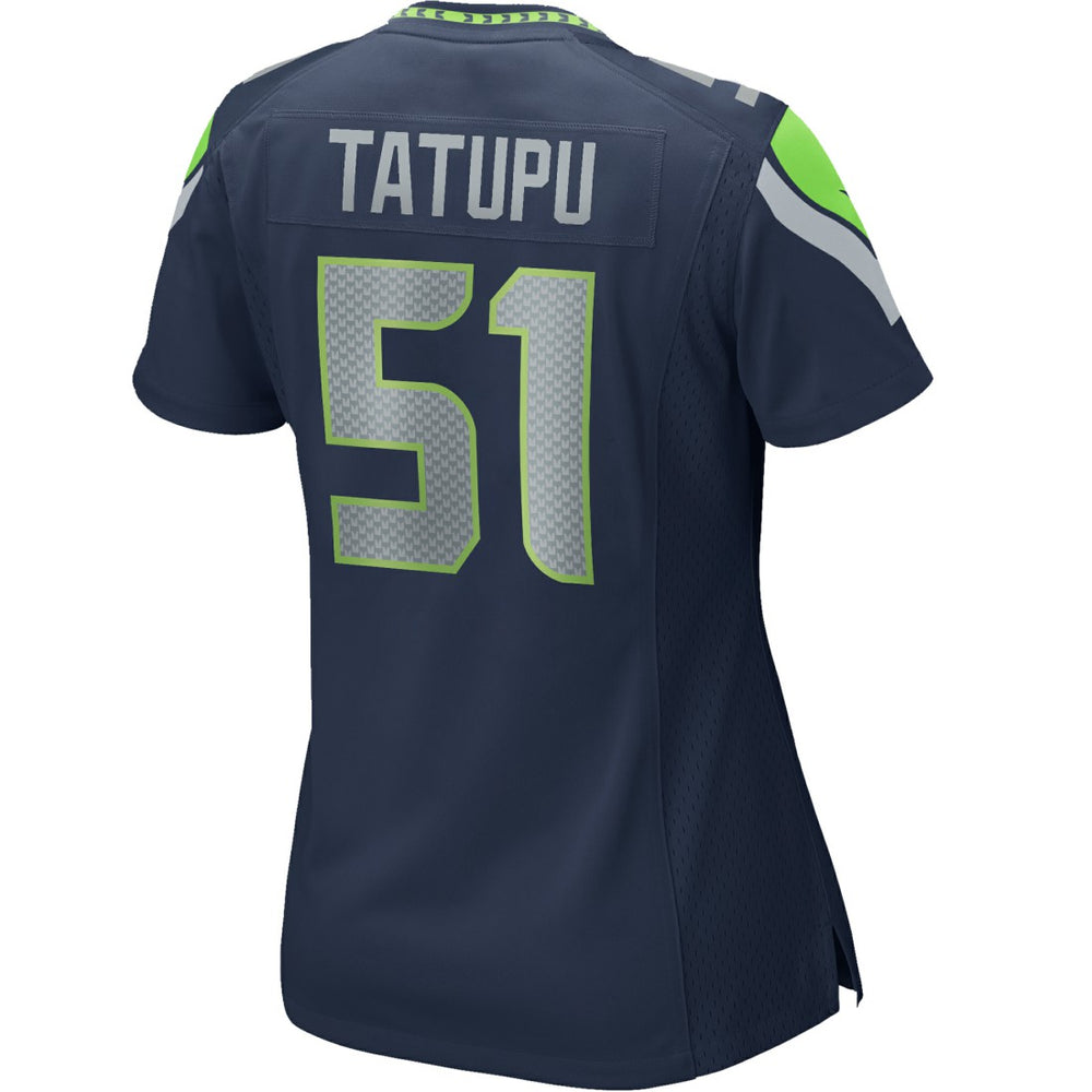 Lofa Tatupu Seattle Seahawks Women's Game Retired Player Jersey - College Navy