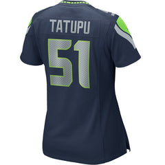 Lofa Tatupu Seattle Seahawks Women's Game Retired Player Jersey - College Navy