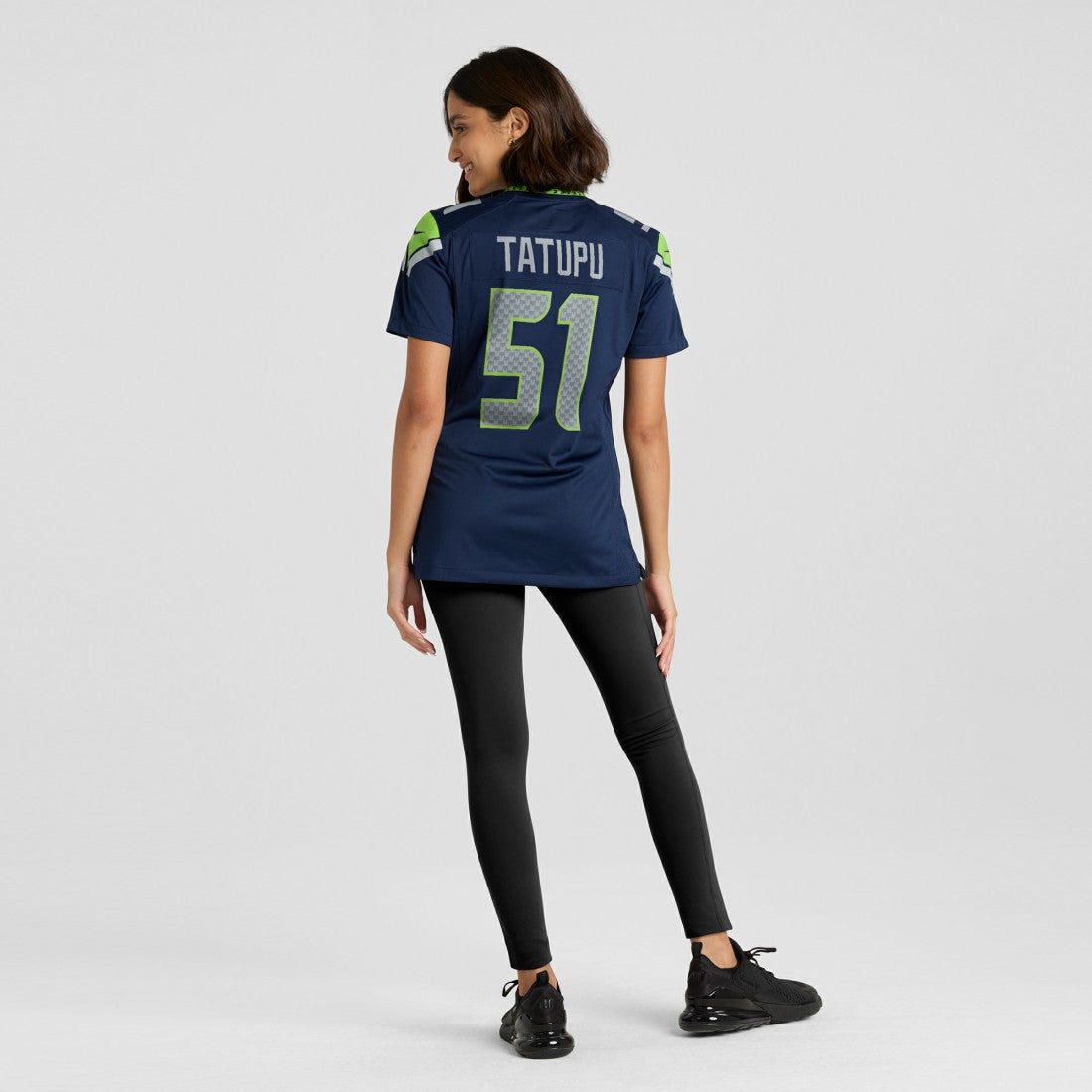 Lofa Tatupu Seattle Seahawks Women's Game Retired Player Jersey - College Navy