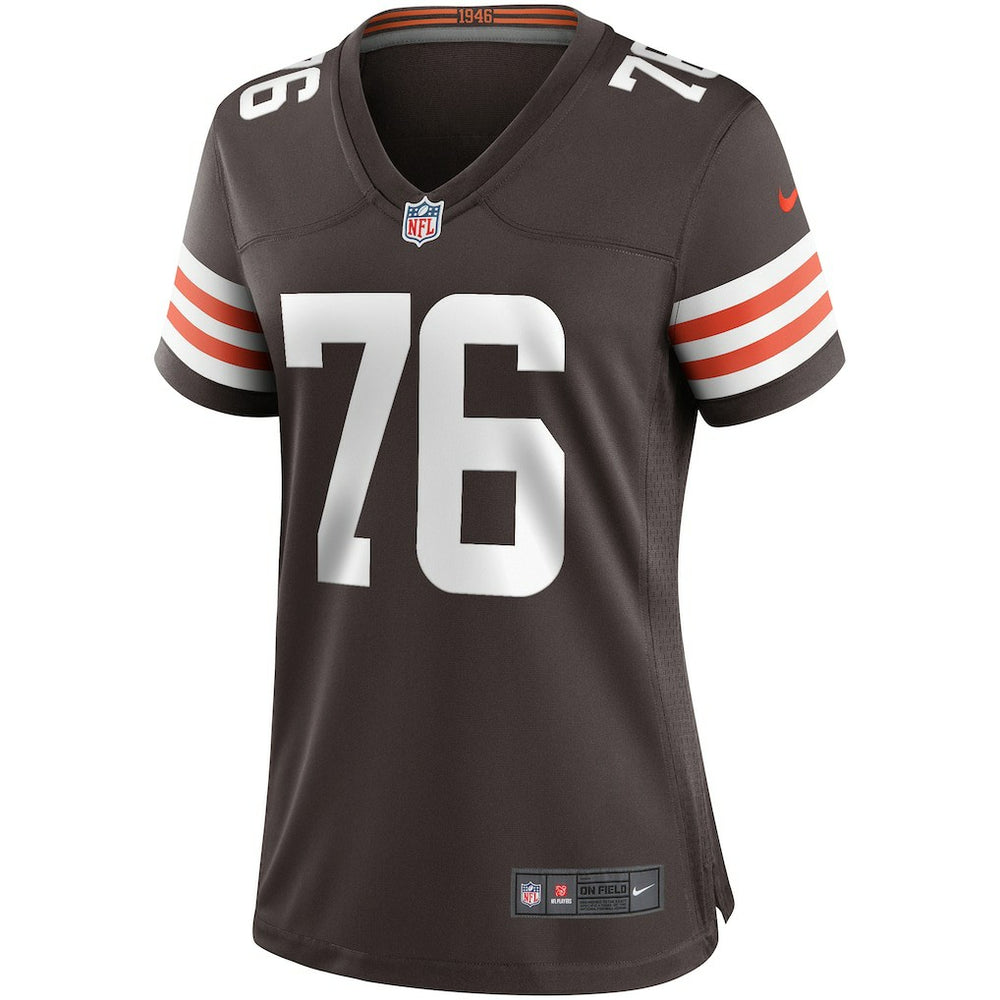 Lou Groza Cleveland Browns Women's Game Retired Player Jersey - Brown