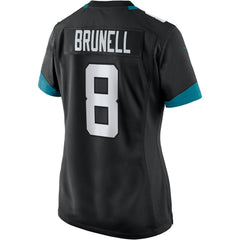 Mark Brunell Jacksonville Jaguars Women's Game Retired Player Jersey - Black