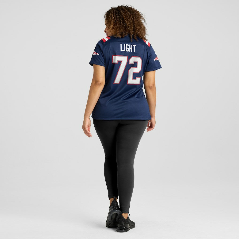 Matt Light New England Patriots Women's Game Retired Player Jersey - Navy