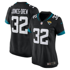 Maurice Jones-Drew Jacksonville Jaguars Women's Game Retired Player Jersey - Black