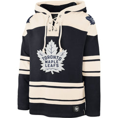 Toronto Maple Leafs '47 Superior Lacer Pullover Hoodie Navy/Cream