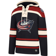 Columbus Blue Jackets '47 Superior Lacer Hoodie Navy