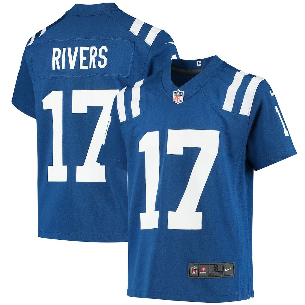 Philip Rivers Indianapolis Colts Youth Game Jersey - Royal
