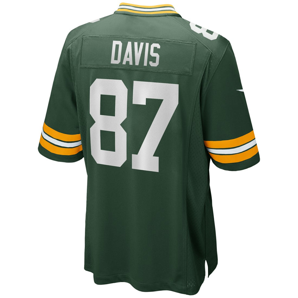 Willie Davis Green Bay Packers Game Retired Player Jersey - Green