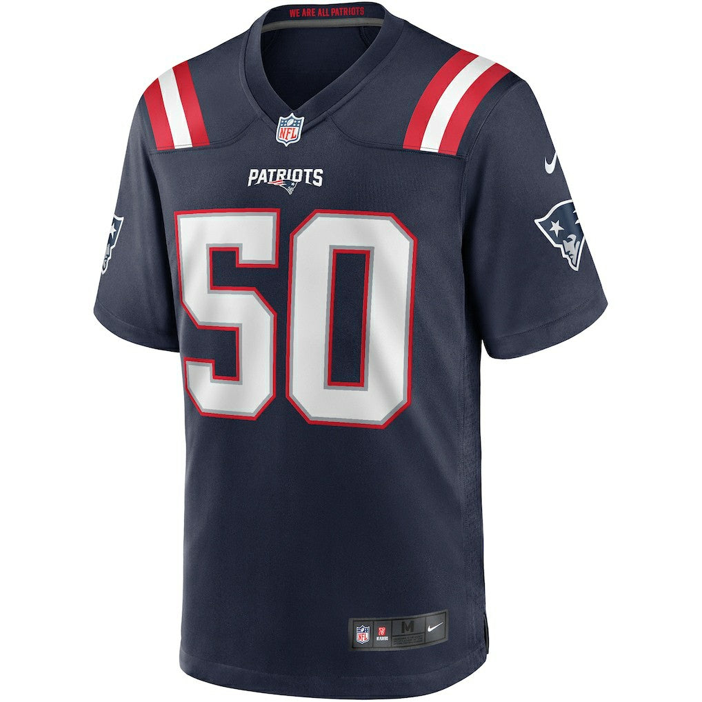 Mike Vrabel New England Patriots Game Retired Player Jersey - Navy