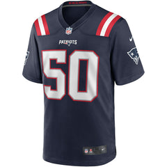 Mike Vrabel New England Patriots Game Retired Player Jersey - Navy