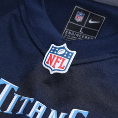 Vince Young Tennessee Titans Game Retired Player Jersey - Navy