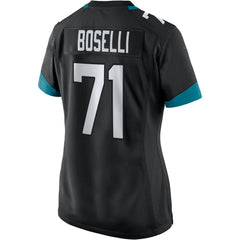 Tony Boselli Jacksonville Jaguars Women's Game Retired Player Jersey - Black