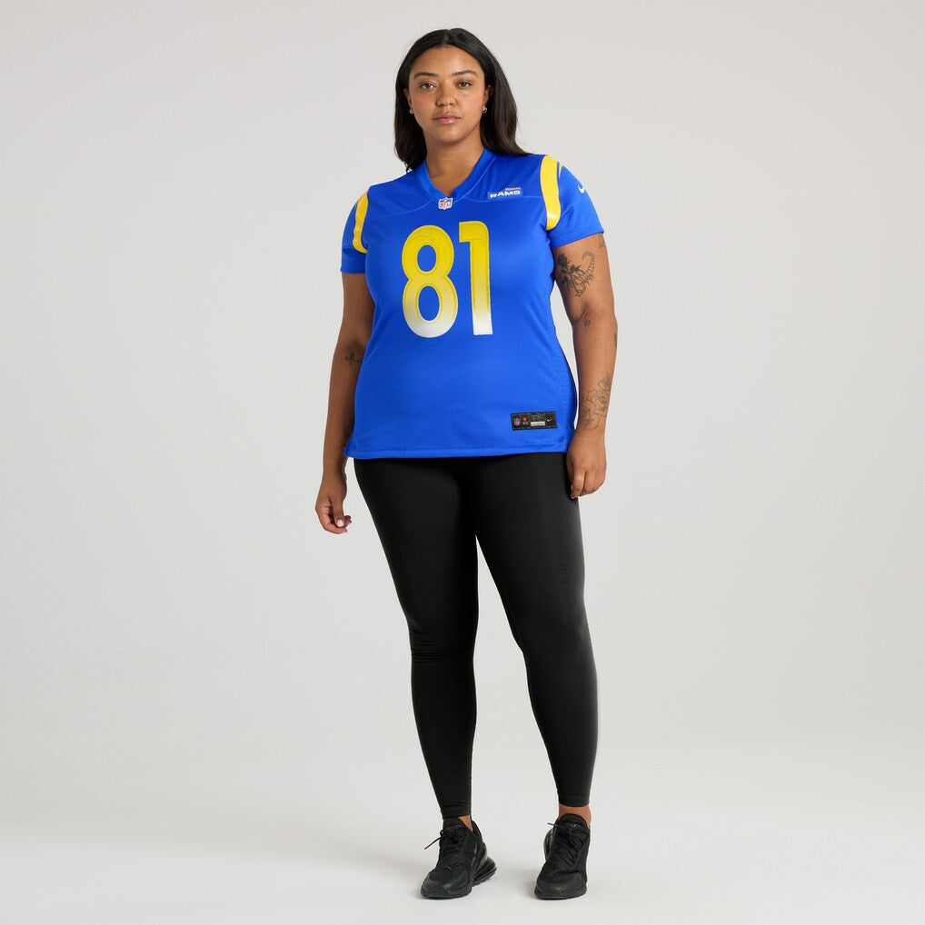 Torry Holt Los Angeles Rams Women's Game Retired Player Jersey - Royal