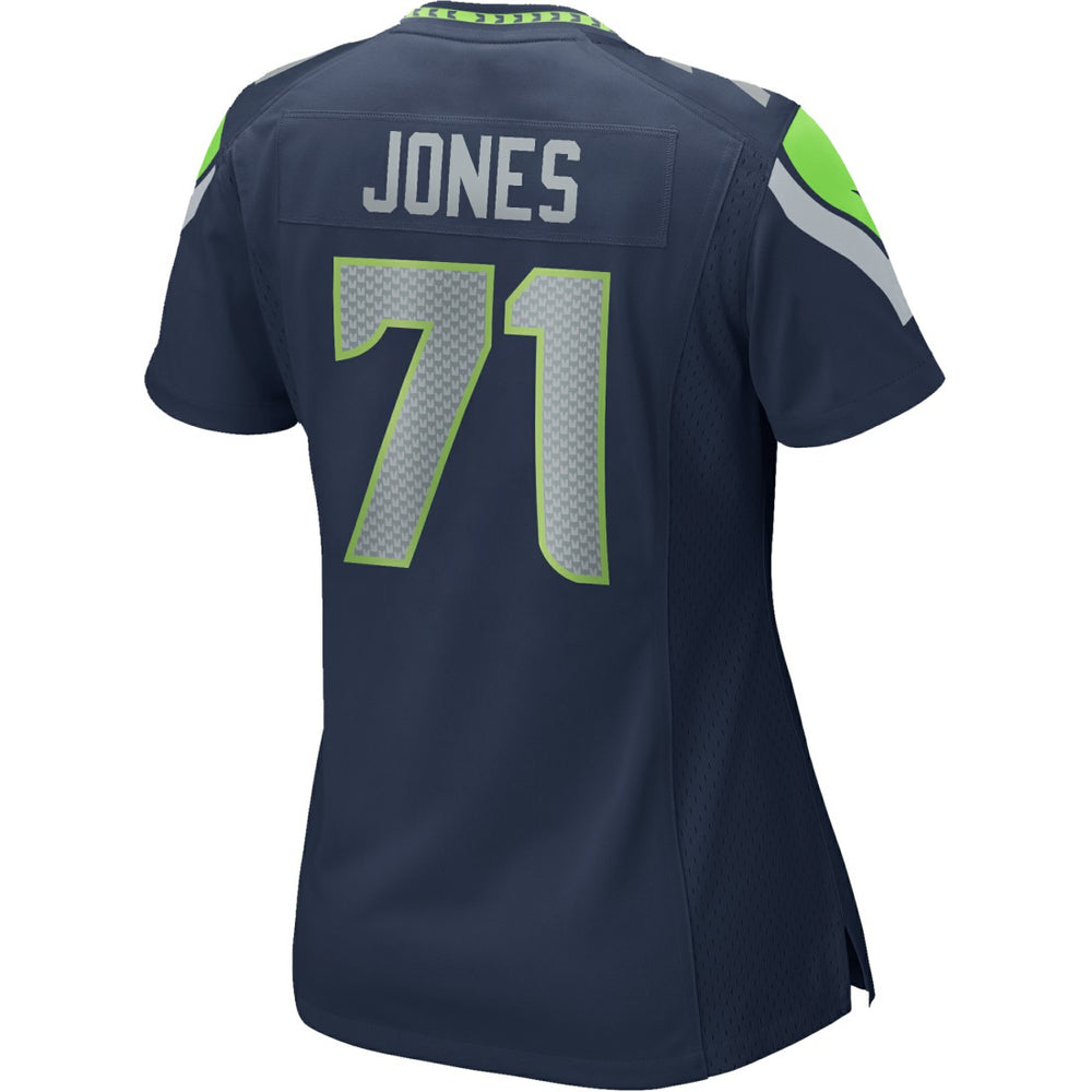 Walter Jones Seattle Seahawks Women's Game Retired Player Jersey - College Navy