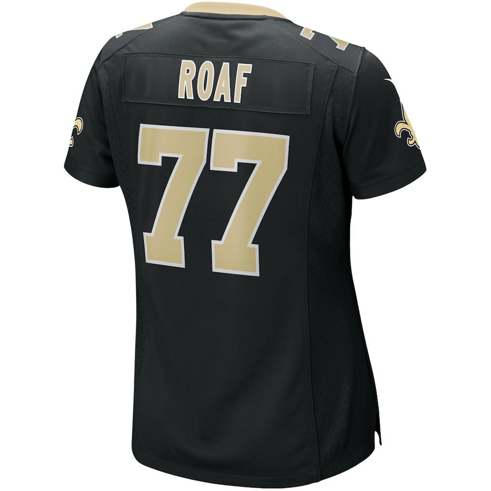 Willie Roaf New Orleans Saints Women's Game Retired Player Jersey - Black
