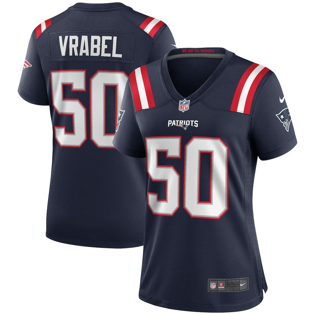 Mike Vrabel New England Patriots Women's Game Retired Player Jersey - Navy