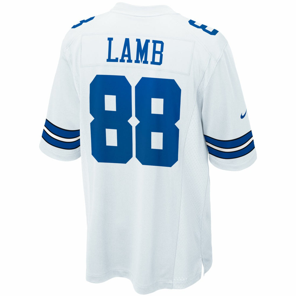 CeeDee Lamb Dallas Cowboys Game Team Jersey - White