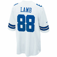 CeeDee Lamb Dallas Cowboys Game Team Jersey - White