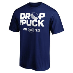 Montreal Canadiens Drop the Puck T-Shirt Royal