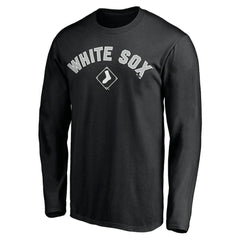 Chicago White Sox Personalized Winning Streak Name & Number Long Sleeve T-Shirt Black