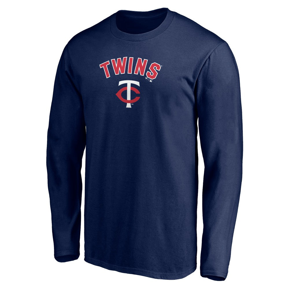 Minnesota Twins Personalized Winning Streak Name & Number Long Sleeve T-Shirt Navy