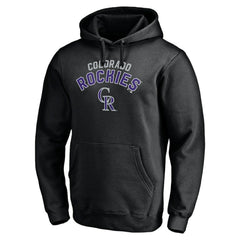 Colorado Rockies Personalized Winning Streak Name & Number Pullover Hoodie Black