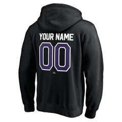 Colorado Rockies Personalized Winning Streak Name & Number Pullover Hoodie Black