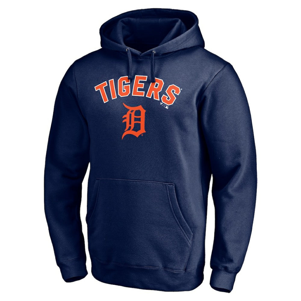 Detroit Tigers Personalized Winning Streak Name & Number Pullover Hoodie Navy