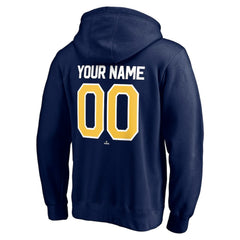 Milwaukee Brewers Personalized Winning Streak Name & Number Pullover Hoodie Navy