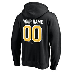 Pittsburgh Pirates Personalized Winning Streak Name & Number Pullover Hoodie Black