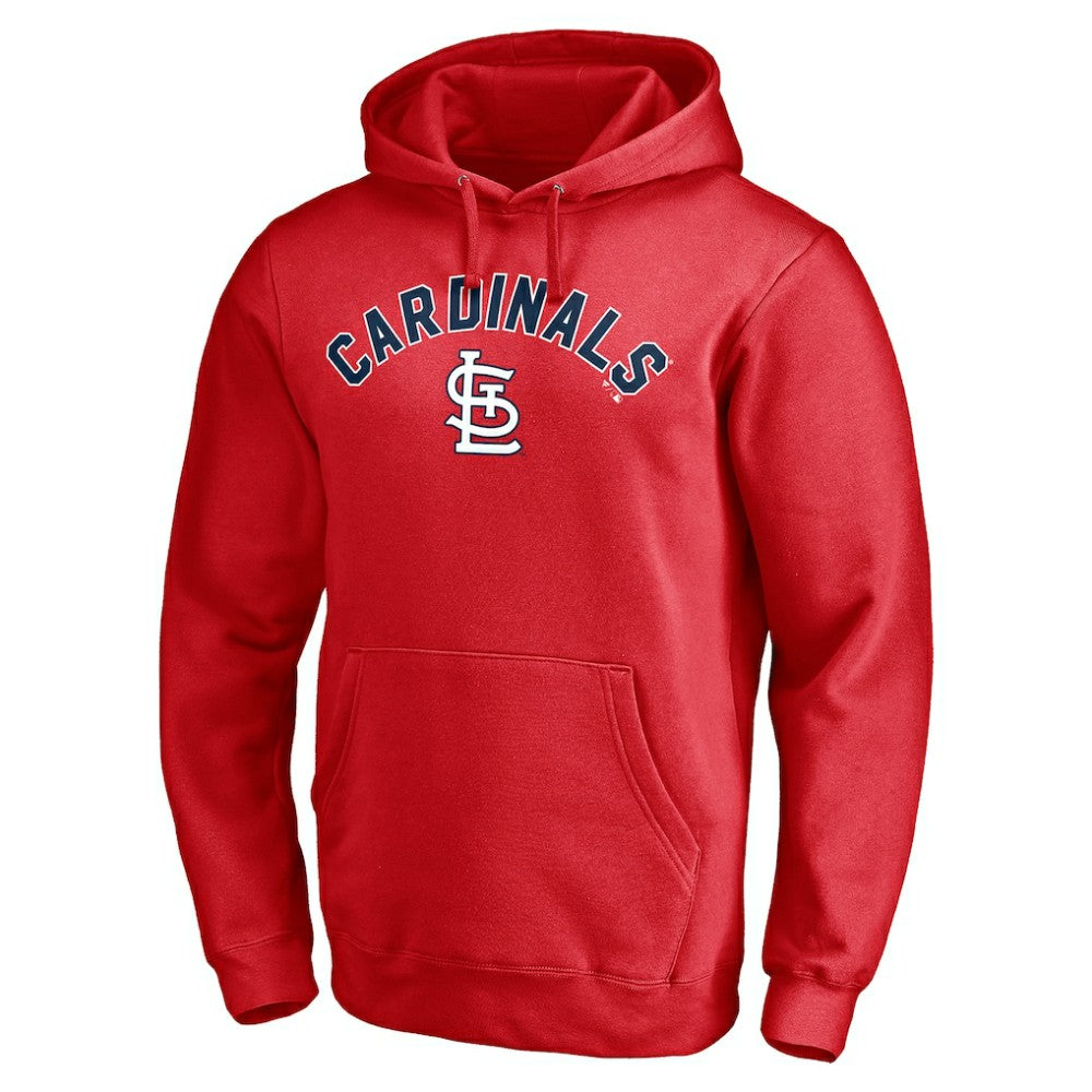 St. Louis Cardinals Personalized Winning Streak Name & Number Pullover Hoodie Red