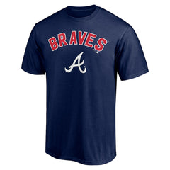 Atlanta Braves Personalized Team Winning Streak Name & Number T-Shirt Navy