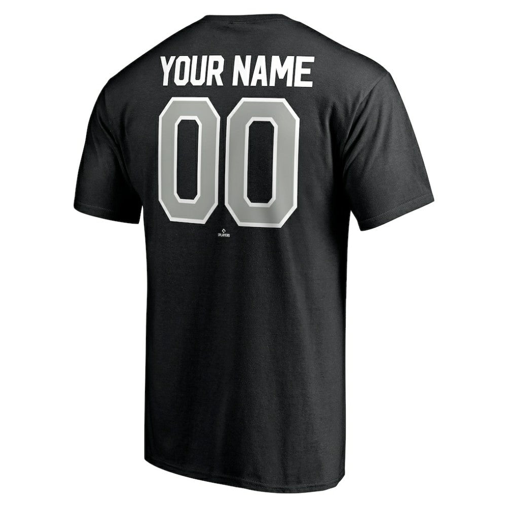 Chicago White Sox Personalized Team Winning Streak Name & Number T-Shirt Black