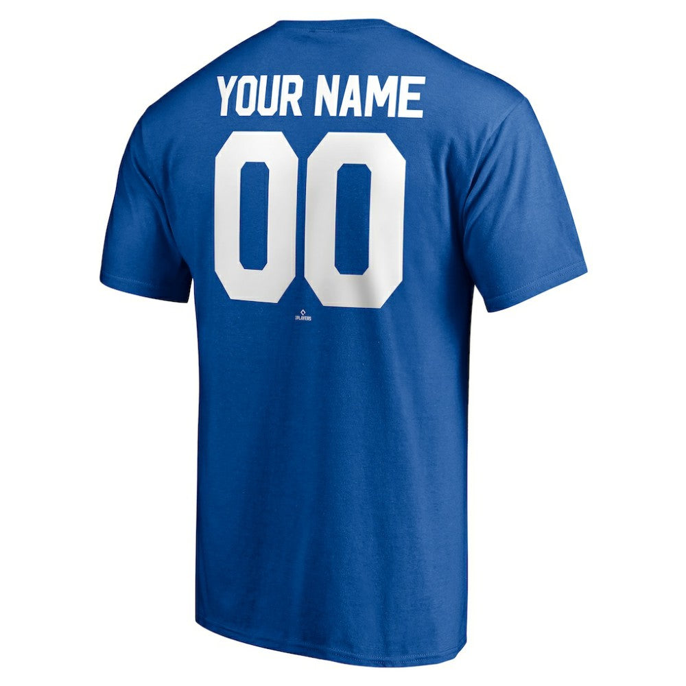 Los Angeles Dodgers Personalized Team Winning Streak Name & Number T-Shirt Royal