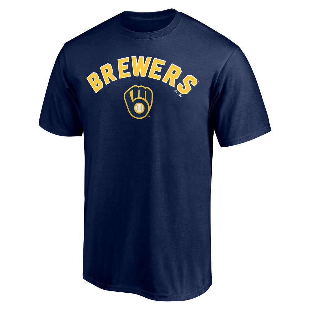Milwaukee Brewers Personalized Team Winning Streak Name & Number T-Shirt Navy