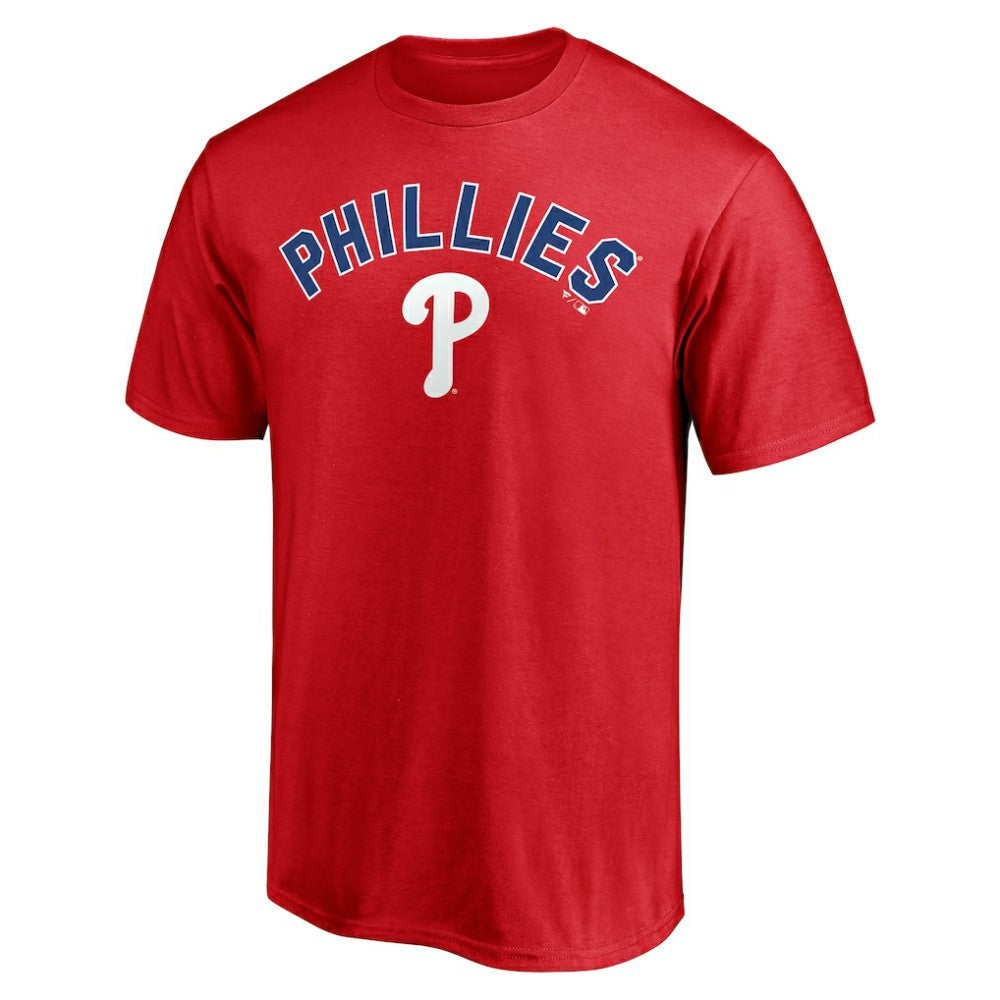 Philadelphia Phillies Personalized Team Winning Streak Name & Number T-Shirt Red